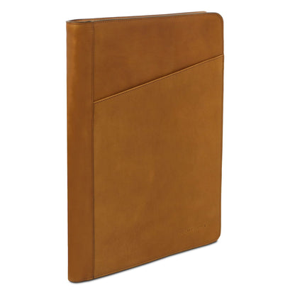 Augusto - Leather document case with ring binder | TL142555