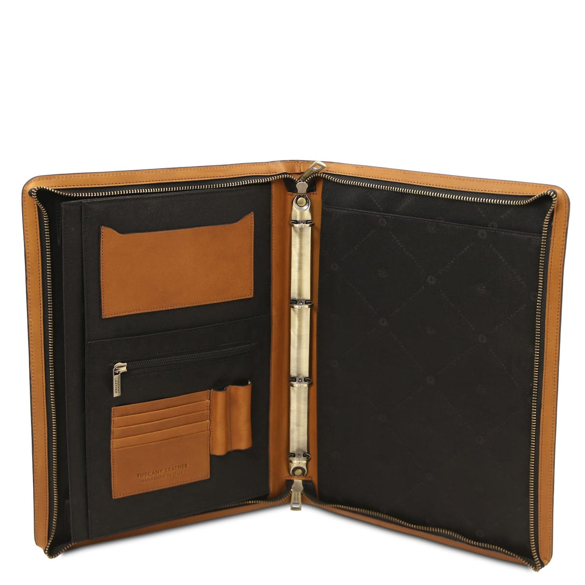 Augusto - Leather document case with ring binder | TL142555