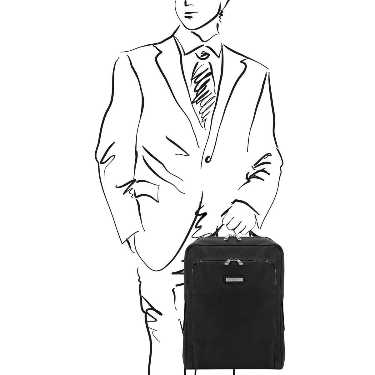 Lederrucksäcke Bangkok - Matter Leder-Laptoprucksack | TL141793 San Rocco Italia