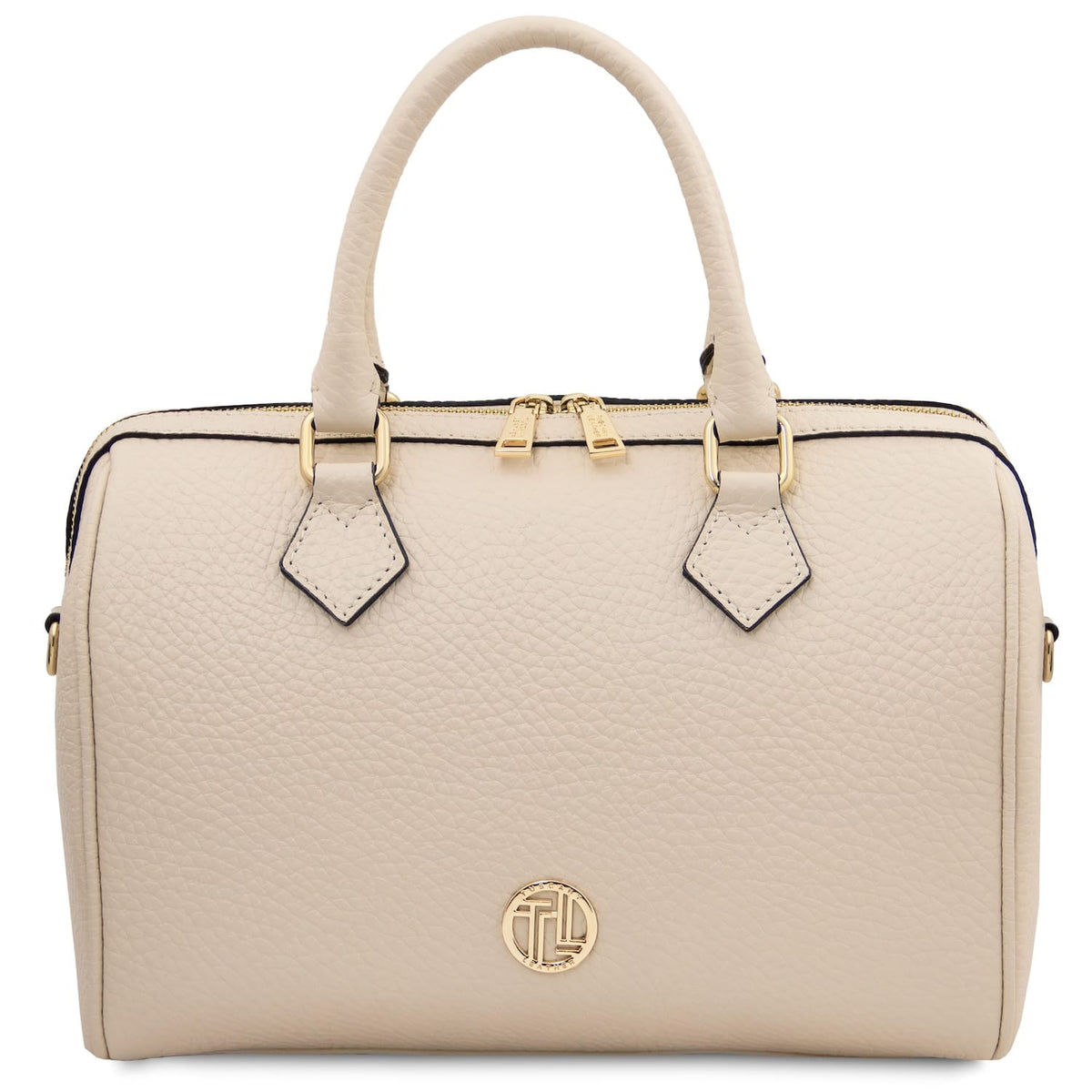 Barrique - Small leather duffle handbag | TL142586
