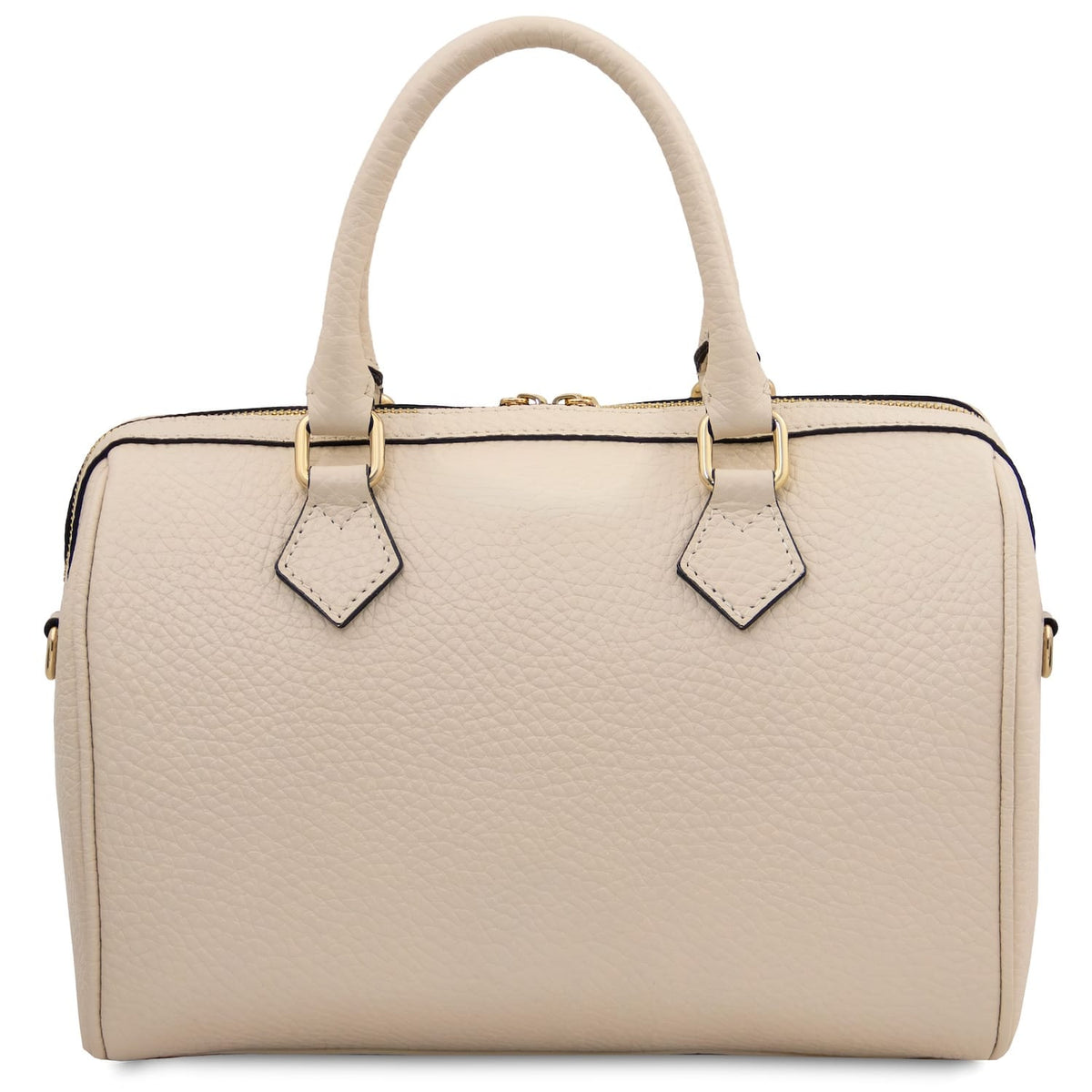 Barrique - Small leather duffle handbag | TL142586