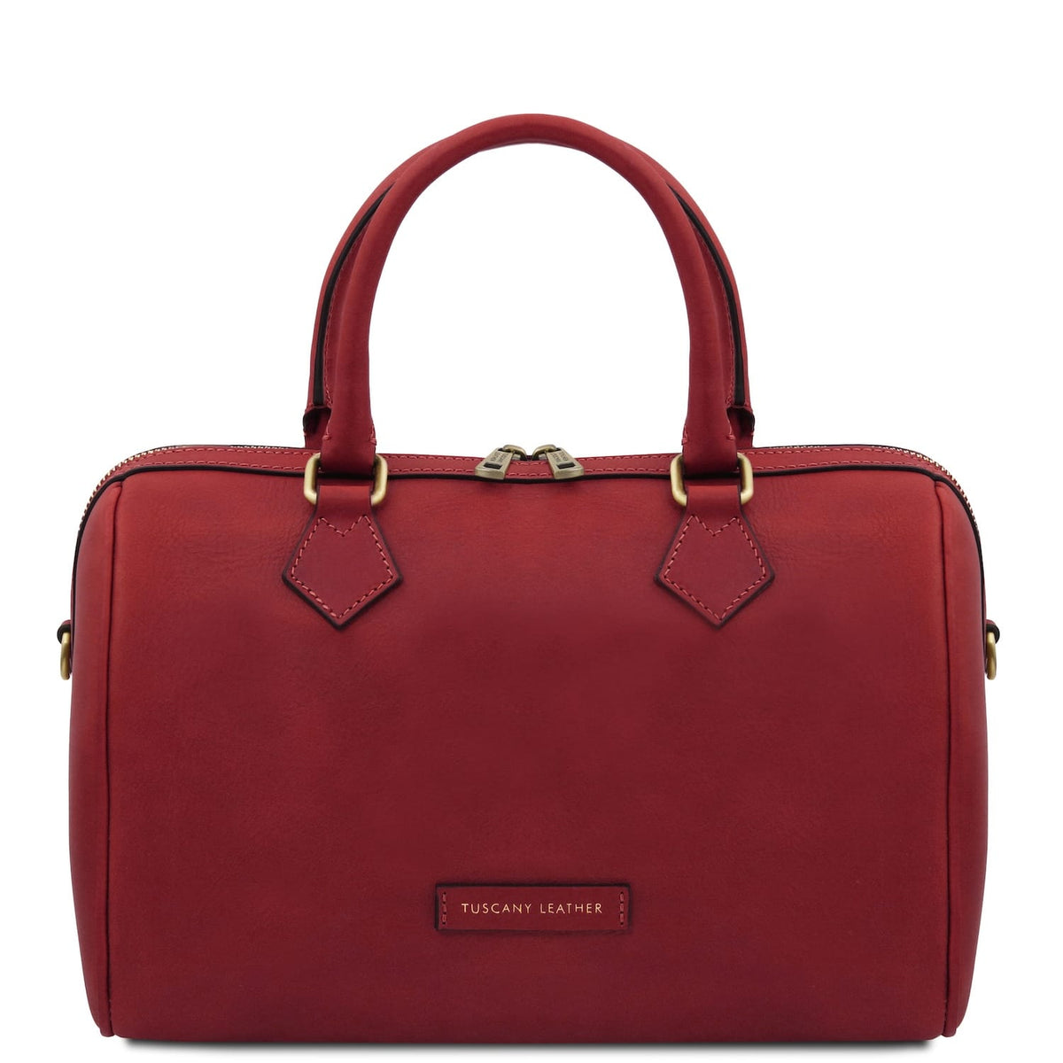 Barrique - Vegetable-tanned leather duffle handbag | TL142573