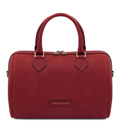 Barrique - Vegetable-tanned leather duffle handbag | TL142573