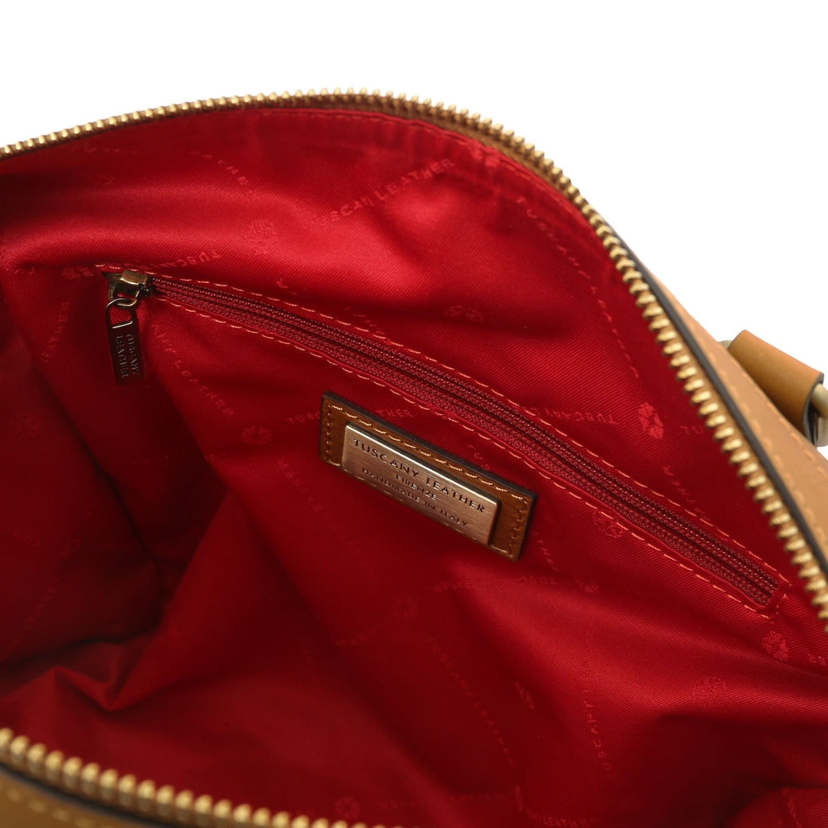 Barrique - Vegetable-tanned leather duffle handbag | TL142573