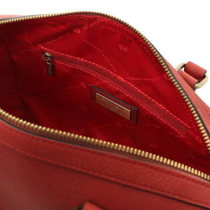 Barrique - Vegetable-tanned leather duffle handbag | TL142573
