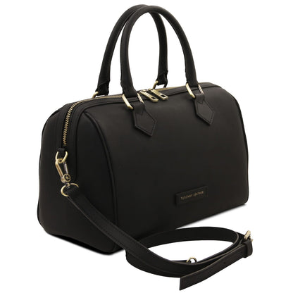 Barrique - Vegetable-tanned leather duffle handbag | TL142573
