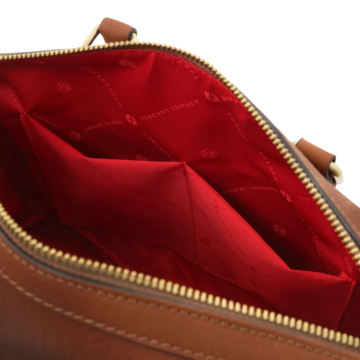 Barrique - Vegetable-tanned leather duffle handbag | TL142573