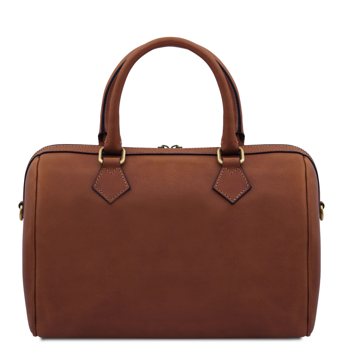 Barrique - Vegetable-tanned leather duffle handbag | TL142573