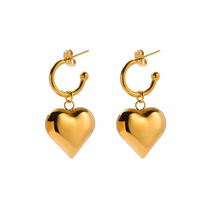 Orecchini a cuore Emma