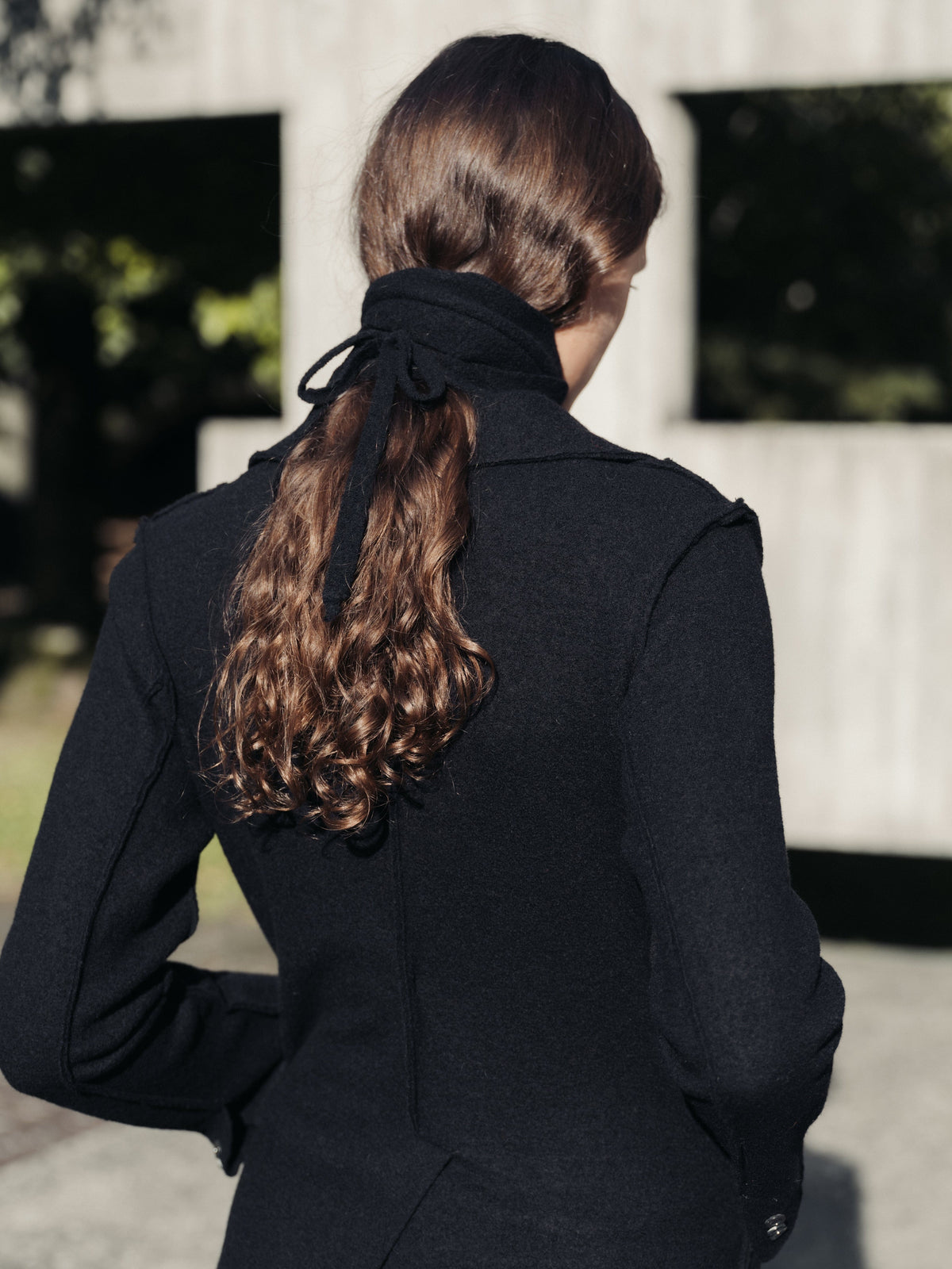 Knitwear Boiled Wool Bar Jacket San Rocco Italia