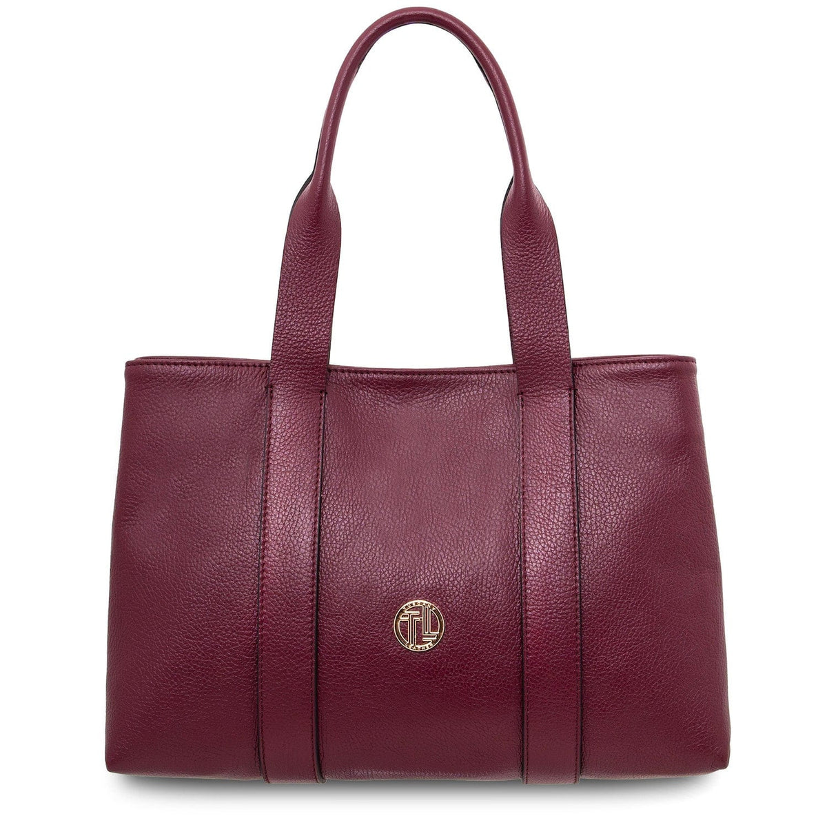 Bolsos de hombro de piel Bordeaux Callie - Bolso de hombro de piel suave | TL142415 San Rocco Italia