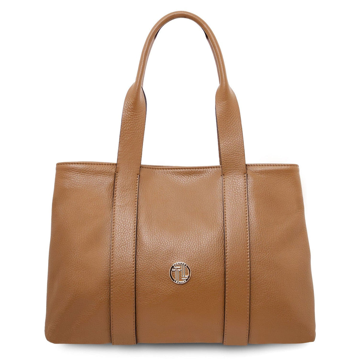 Bolsos de hombro de piel Caramel Callie - Bolso de hombro de piel suave | TL142415 San Rocco Italia