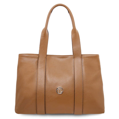 Bolsos de hombro de piel Caramel Callie - Bolso de hombro de piel suave | TL142415 San Rocco Italia