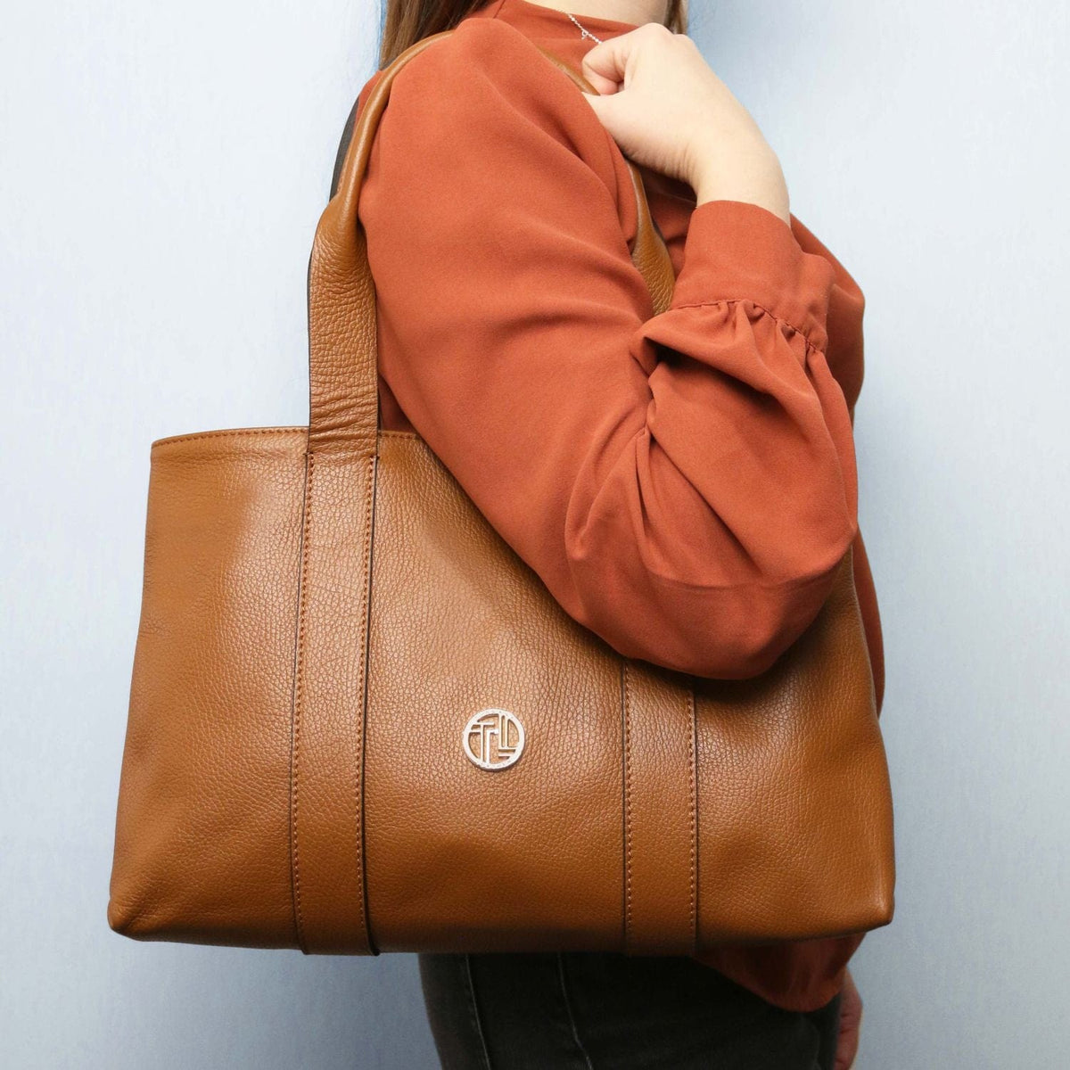 Bolsos de hombro de piel Callie - Bolso de hombro de piel suave | TL142415 San Rocco Italia