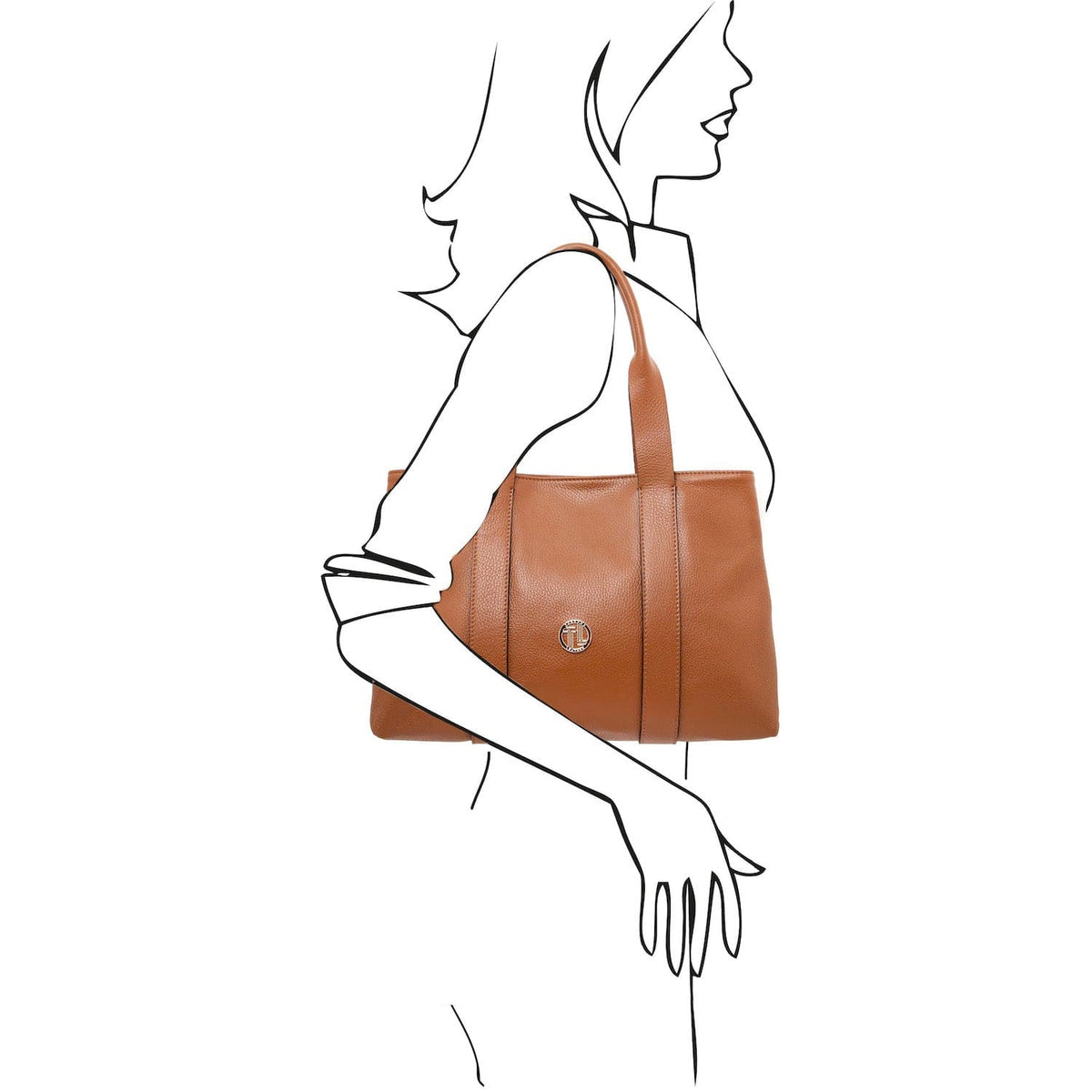 Bolsos de hombro de piel Callie - Bolso de hombro de piel suave | TL142415 San Rocco Italia