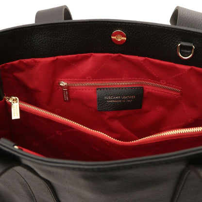 Bolsos de hombro de piel Callie - Bolso de hombro de piel suave | TL142415 San Rocco Italia