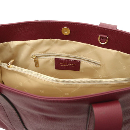 Bolsos de hombro de piel Callie - Bolso de hombro de piel suave | TL142415 San Rocco Italia