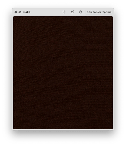 Moka brown textured knit fabric swatch.