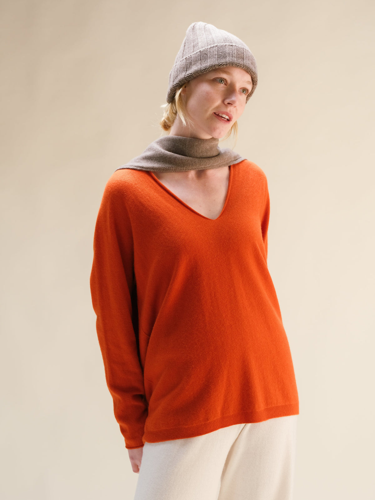 Knitwear Cashmere Mix Scarf San Rocco Italia