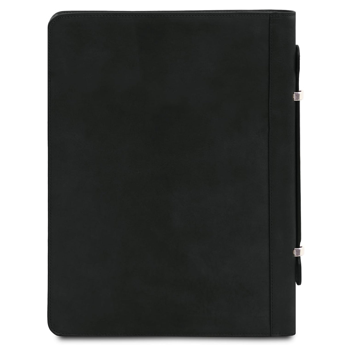 Cesare - Leather document case with handle and ring binder | TL142554