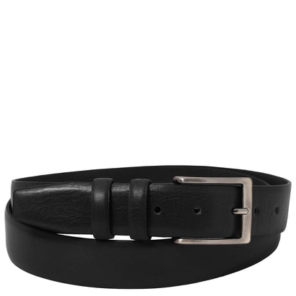 Leather Belts for men Negro / 95 cm Clásico full-grain leather belt 35mm | TL142531 San Rocco Italia