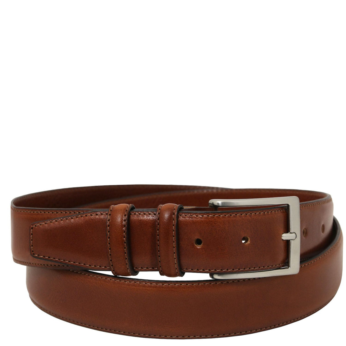 Leather Belts for men Marrón / 95 cm Clásico full-grain leather belt 35mm | TL142532 San Rocco Italia