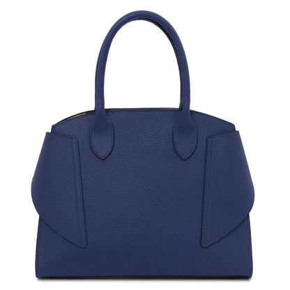 Leather handbags Coccola - Women's leather tote handbag | TL142421 San Rocco Italia