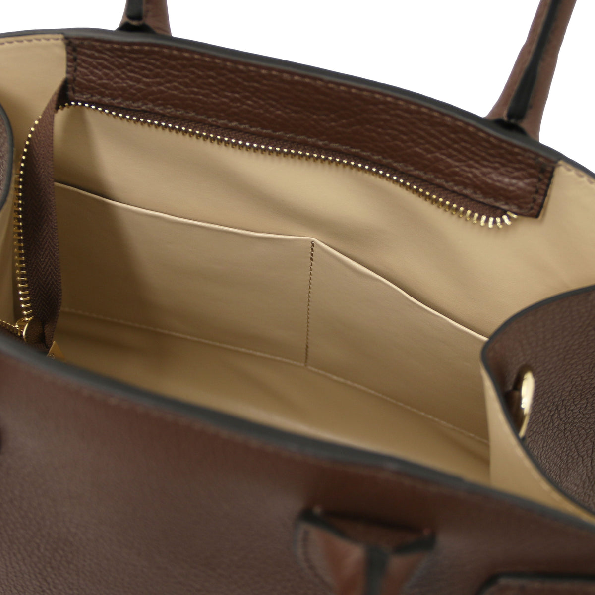 Leather handbags Coccola - Women's leather tote handbag | TL142421 San Rocco Italia