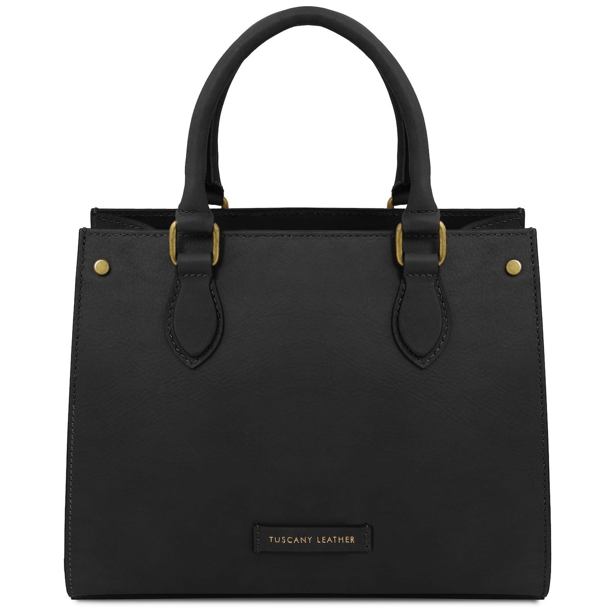 Dama - Vegetable-tanned leather tote handbag | TL142564
