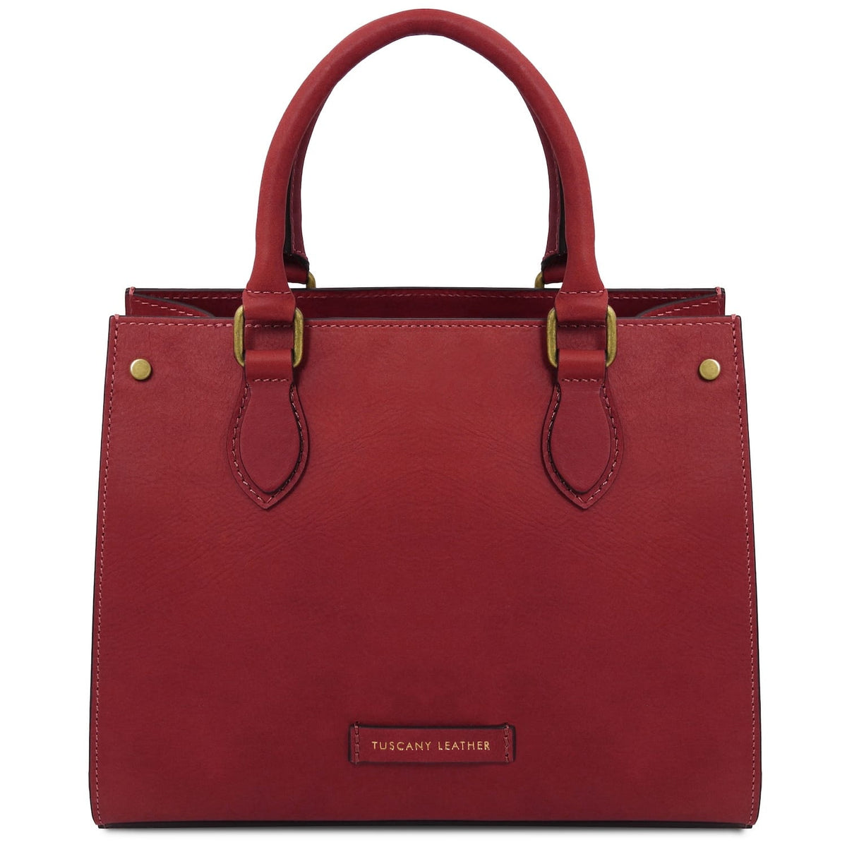 Dama - Vegetable-tanned leather tote handbag | TL142564