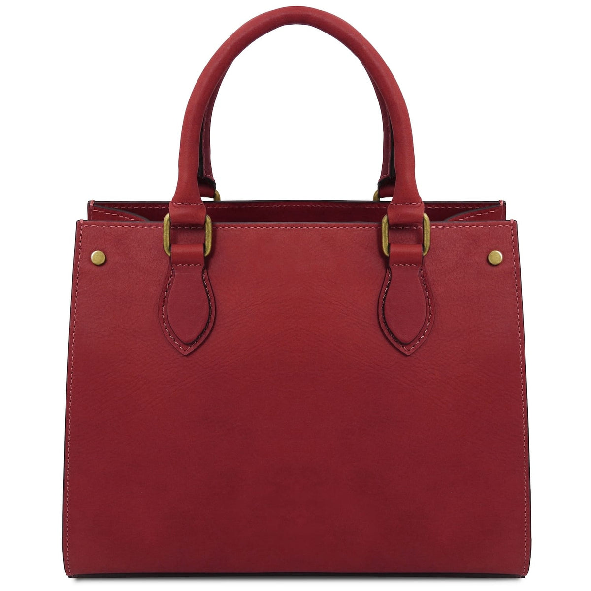 Dama - Vegetable-tanned leather tote handbag | TL142564