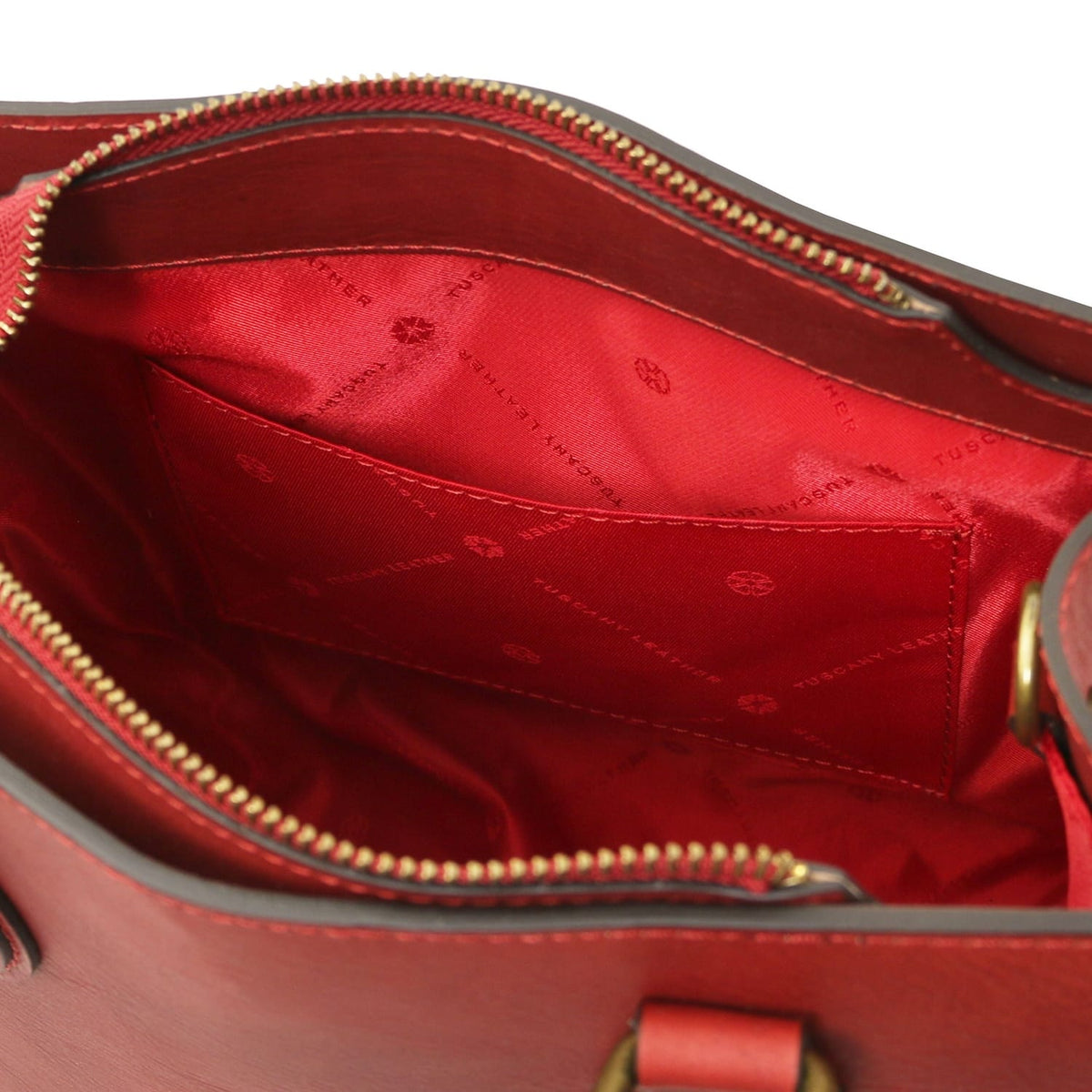 Dama - Vegetable-tanned leather tote handbag | TL142564