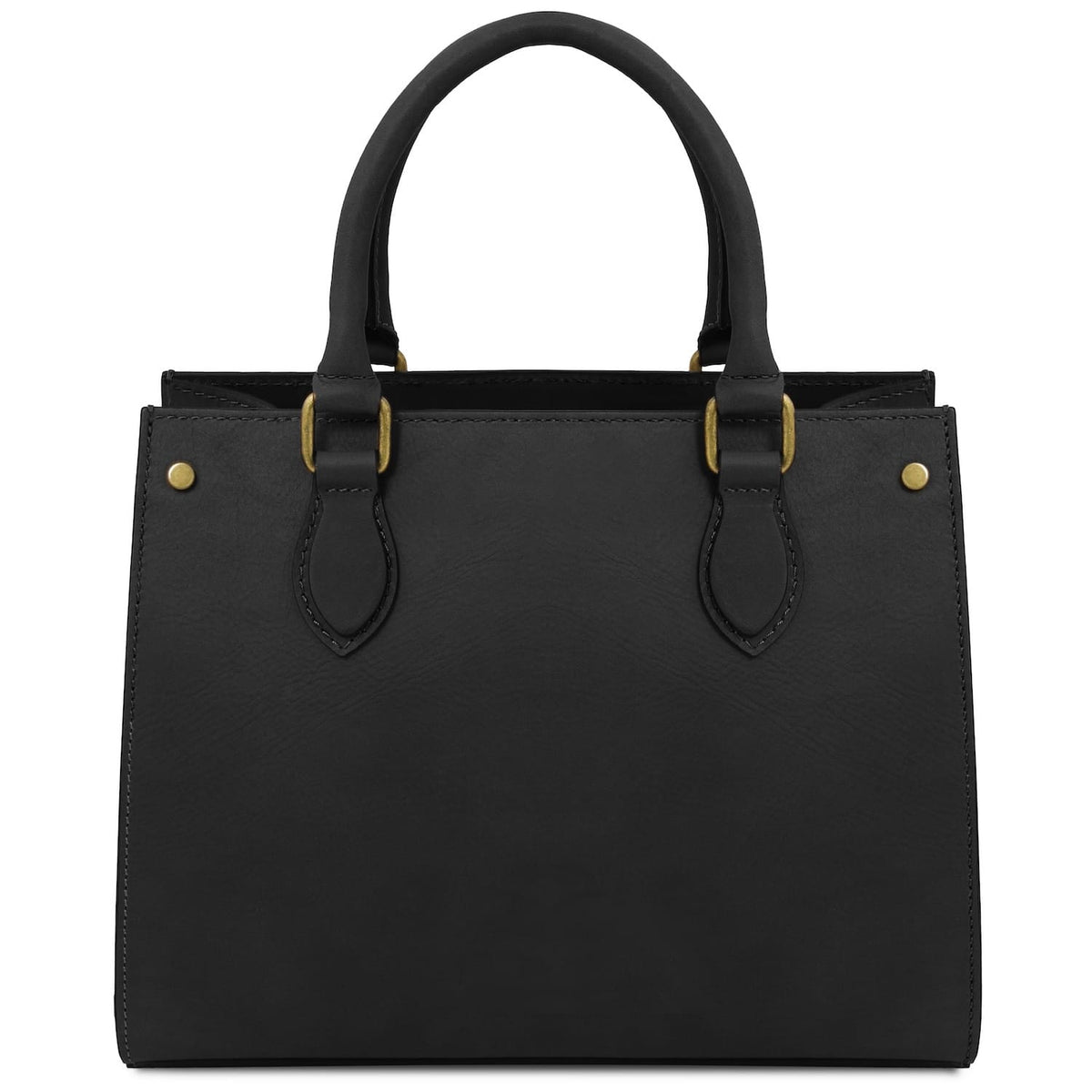 Dama - Vegetable-tanned leather tote handbag | TL142564
