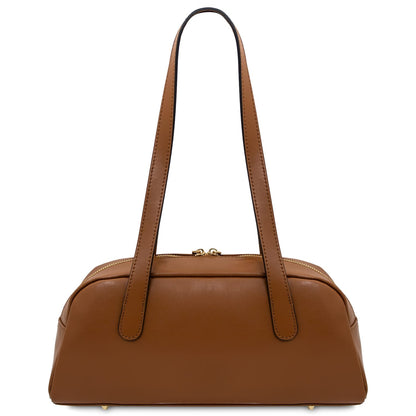 Eclaire - East-West Leather Shoulder Bag | TL142581