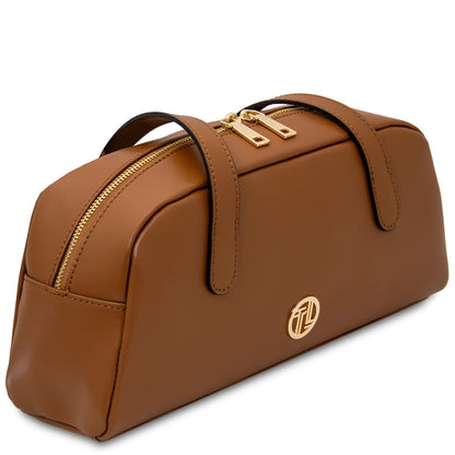 Eclaire - East-West Leather Shoulder Bag | TL142581