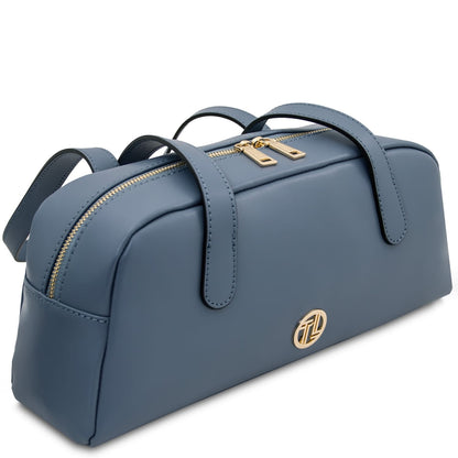 Eclaire - East-West Leather Shoulder Bag | TL142581