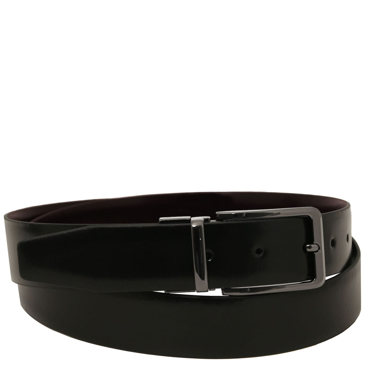 Leather Belts for men Elegant double-sided brushed leather belt 35mm | TL142540 San Rocco Italia