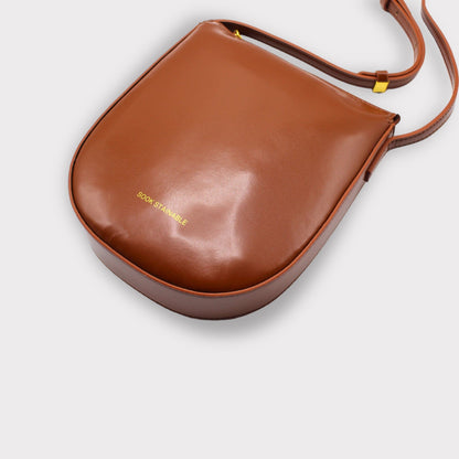 Handbag & Wallet Accesorios Eva - Apple Leather Crossbody Bag - Marrón San Rocco Italia