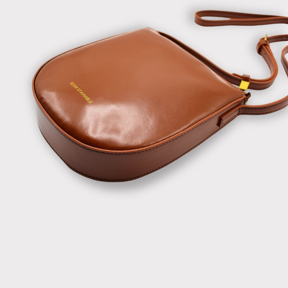 Handbag & Wallet Accesorios Eva - Apple Leather Crossbody Bag - Marrón San Rocco Italia