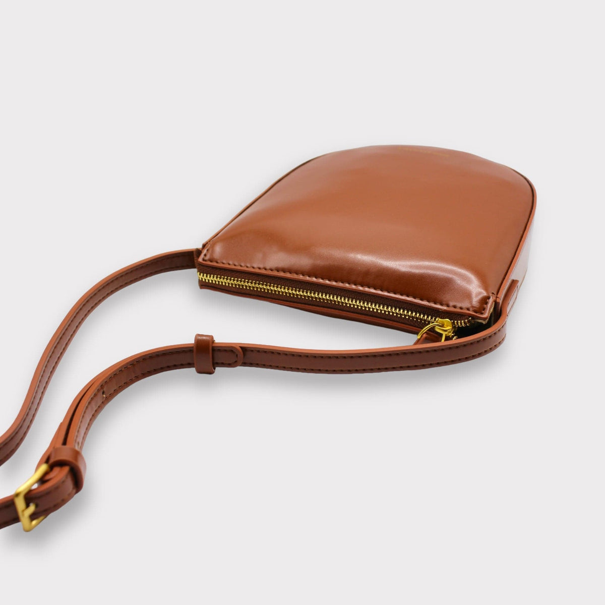 Handbag & Wallet Accesorios Eva - Apple Leather Crossbody Bag - Marrón San Rocco Italia