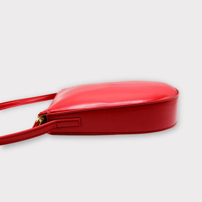 Handbag & Wallet Accessories Eva - Apple Leather Crossbody Bag - Red San Rocco Italia
