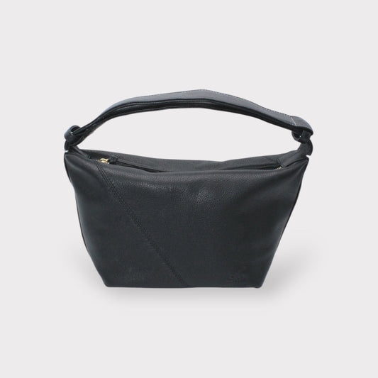 Handbag & Wallet Accessoires Evy - Genuine Leather Pouch Shoulder Bag - Zwart San Rocco Italia