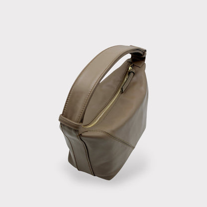 Handbag & Wallet Accesorios Evy - Genuine Leather Pouch Shoulder Bag - Taupe San Rocco Italia