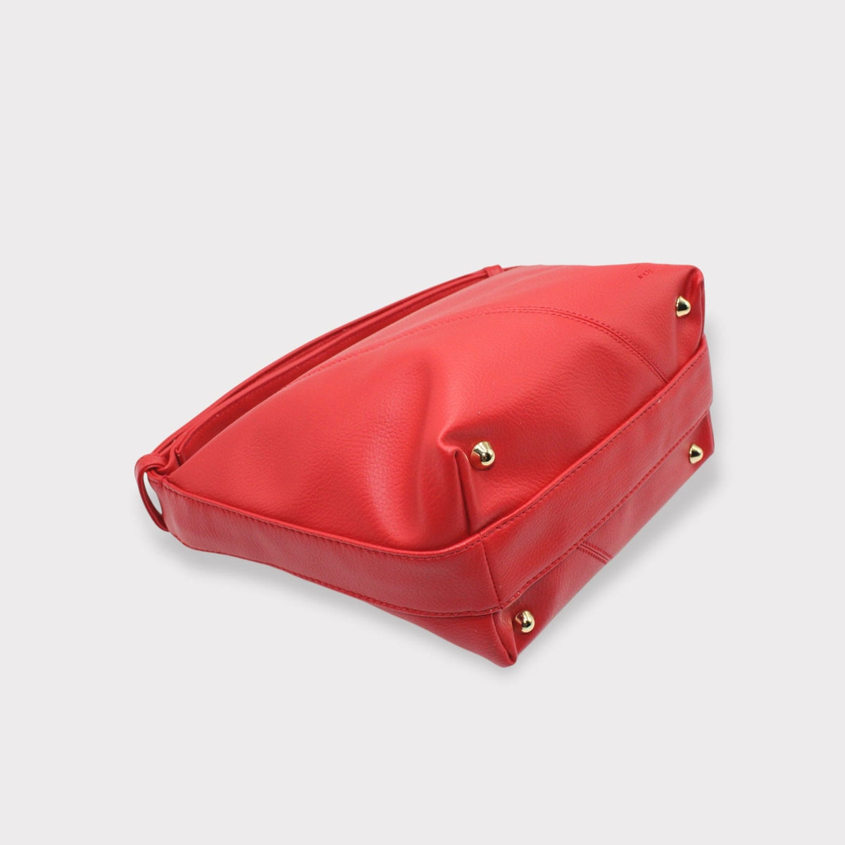 Bag Evy - Vegan Cactus Leather Shoulder Bag - Red San Rocco Italia