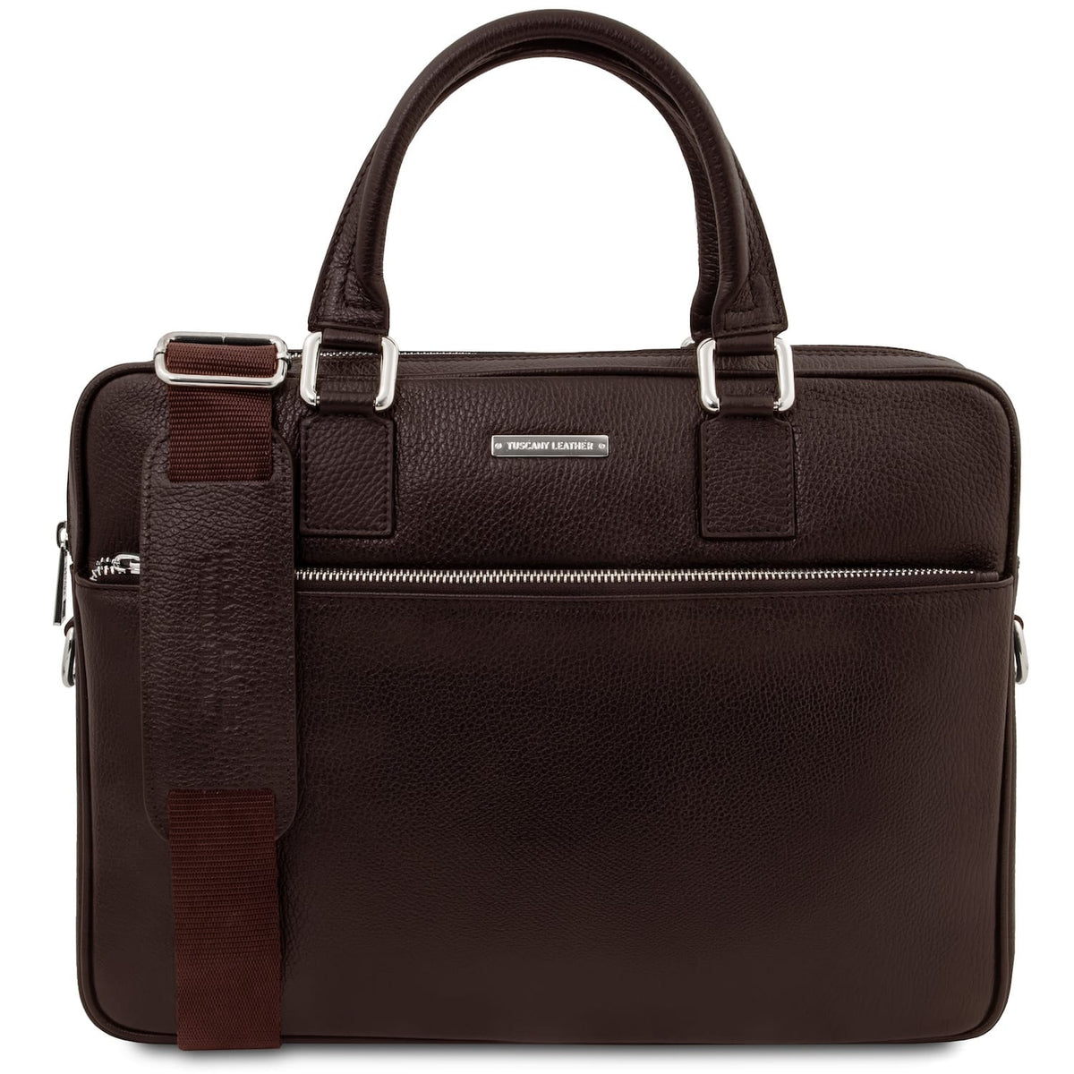 Ferrara - Leather laptop briefcase | TL142548