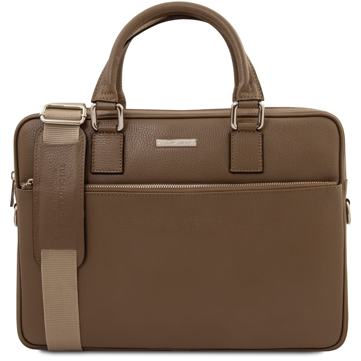Ferrara - Leather laptop briefcase | TL142548