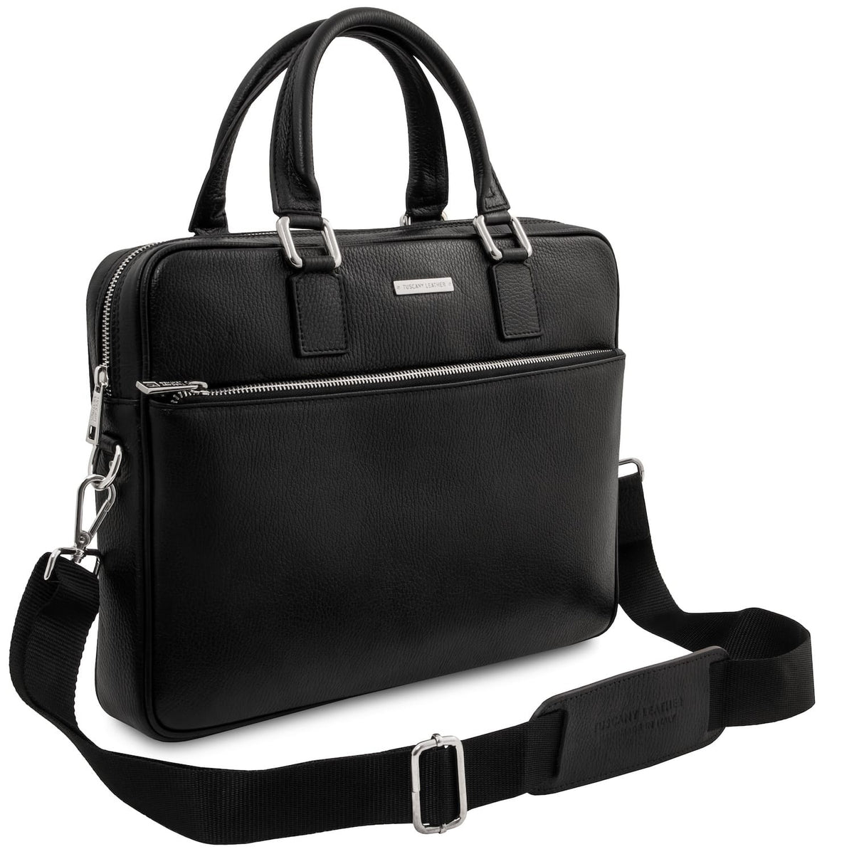 Ferrara - Leather laptop briefcase | TL142548