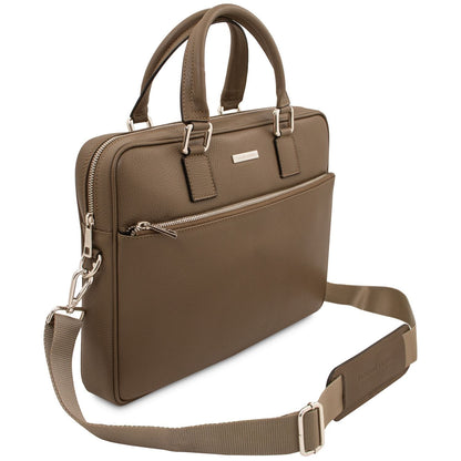 Ferrara - Leather laptop briefcase | TL142548