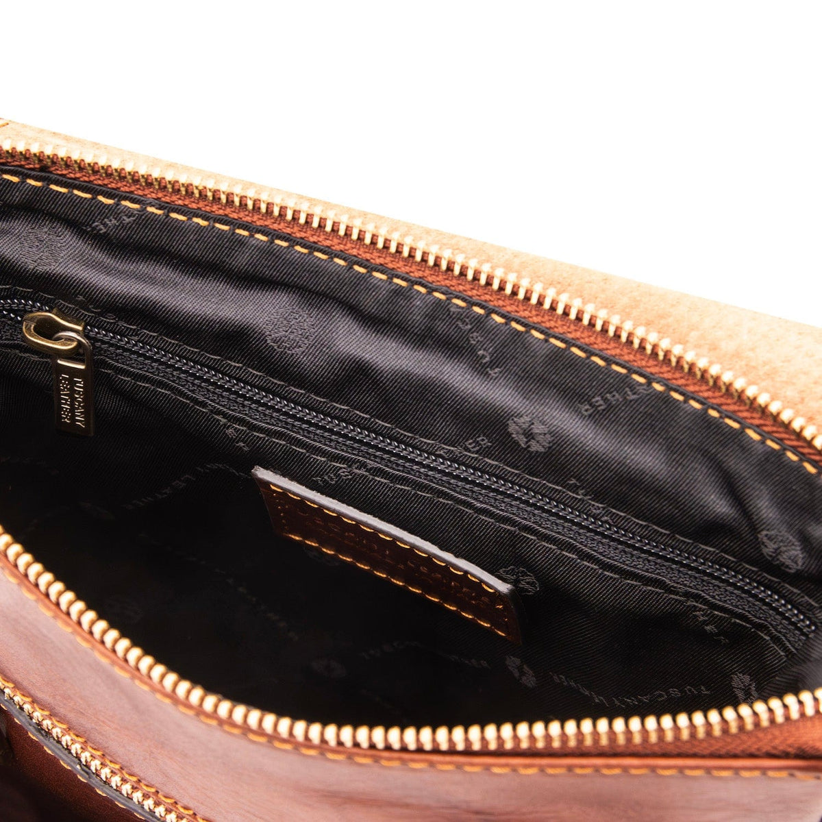 Ledertaschen für Herren Jimmy - Herren-Crossbody-Tasche aus Leder mit Fronttasche | TL141407 San Rocco Italia