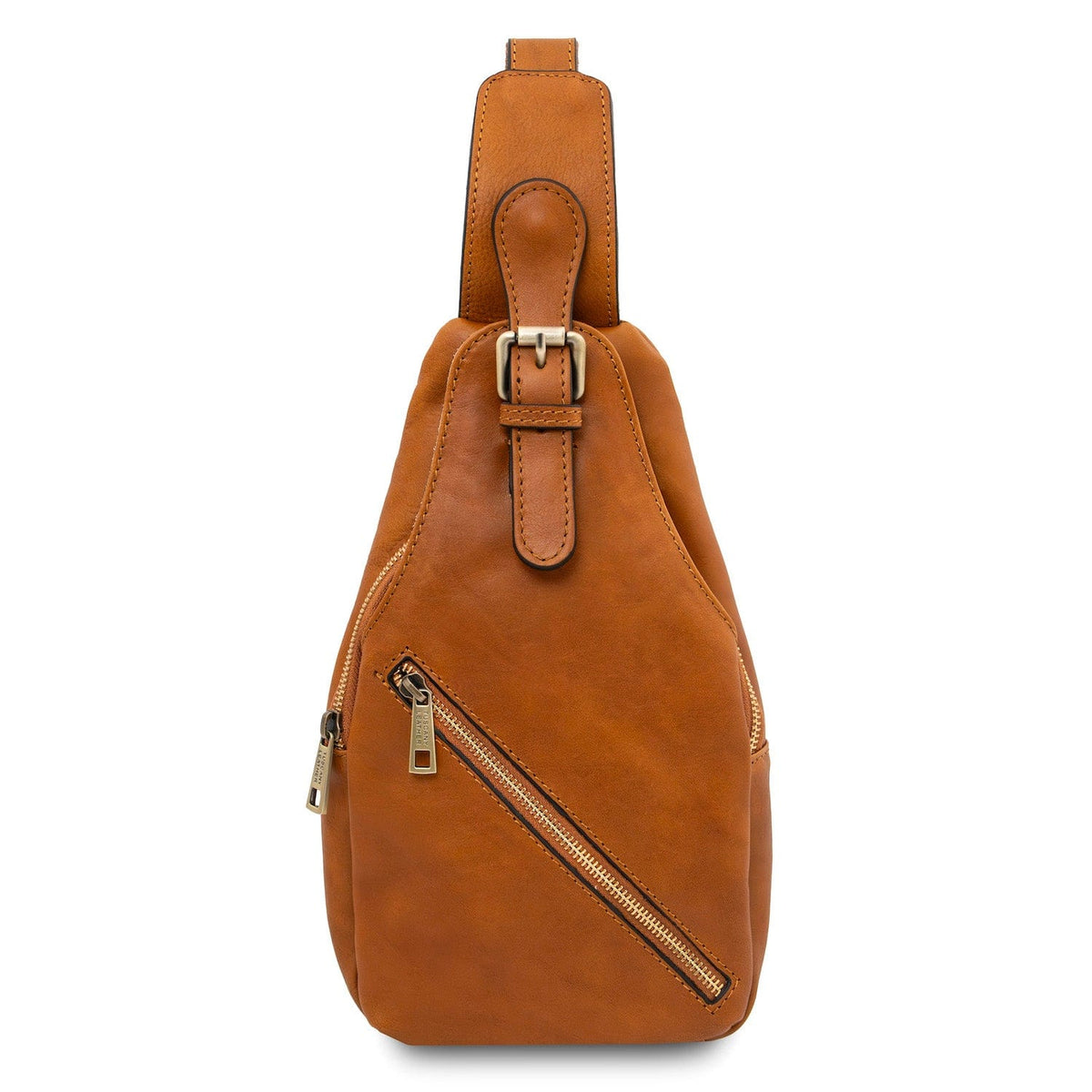Leather bags for men Natural Kevin - Matte leather crossover bag | TL142423 San Rocco Italia